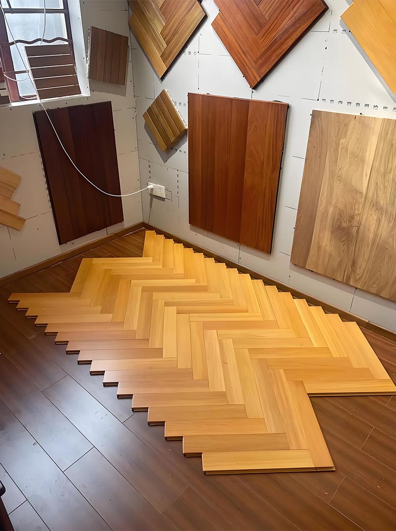 Herringbone Solid Wood Flooring