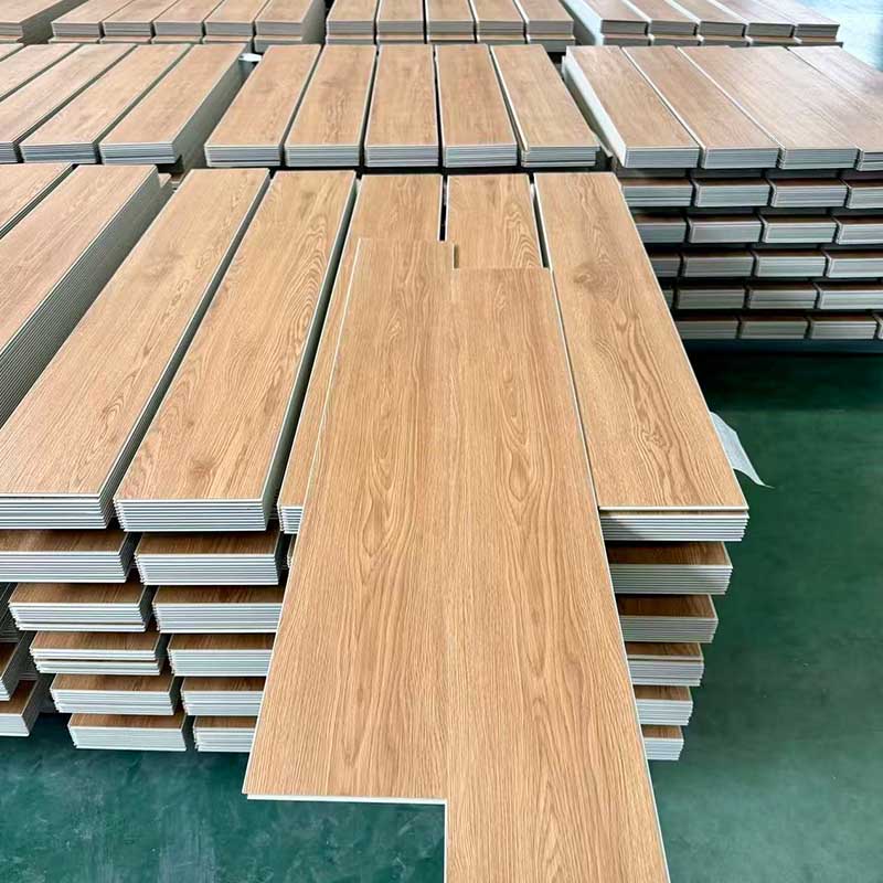 High Gloss Click Lock SPC Flooring production