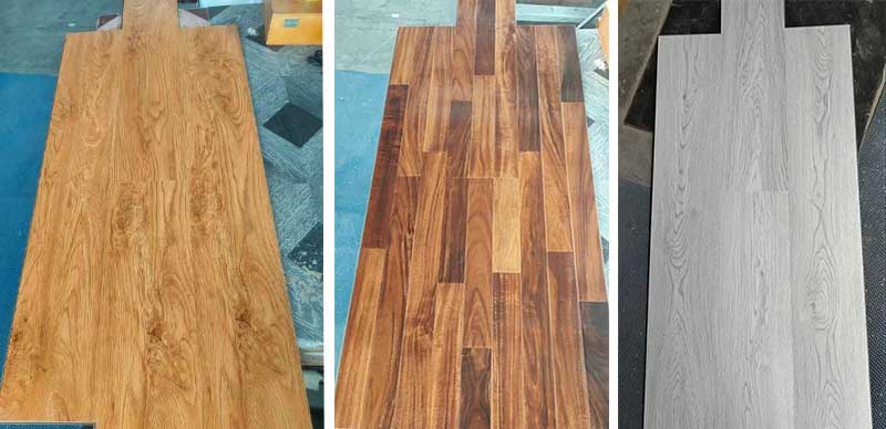 AC4 Commercial Parquet Laminate Flooring surface and edge detail