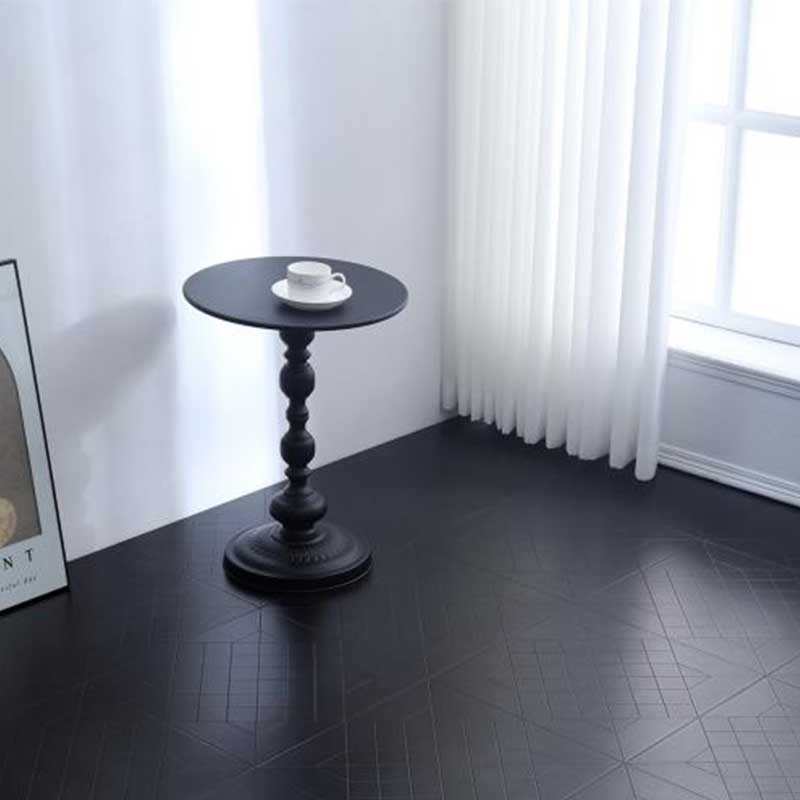 Black geometric laminate flooring export packaging