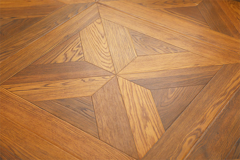 Versailles pattern laminate flooring click lock profile detail