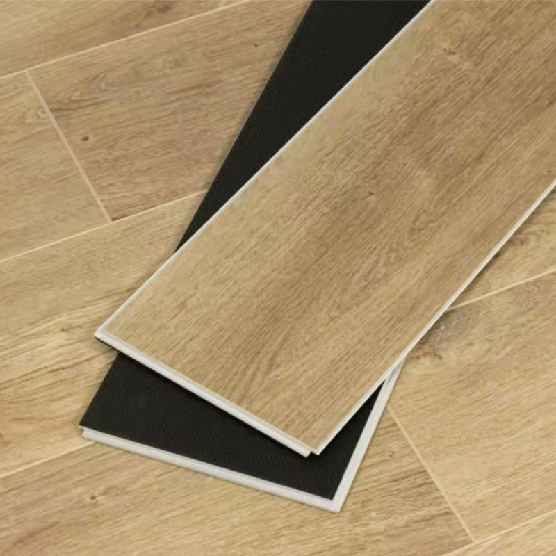 3.5-8mm Glossy SPC Flooring high-gloss surface installed