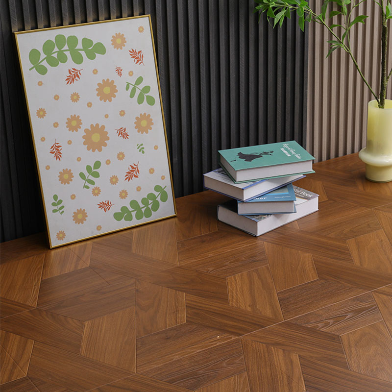 Woven Fishbone Laminate Flooring